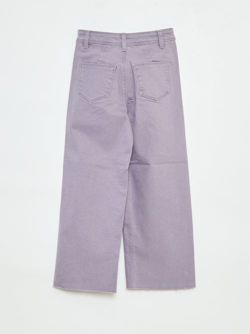 Pantalón ancho/wide leg - Kiabi