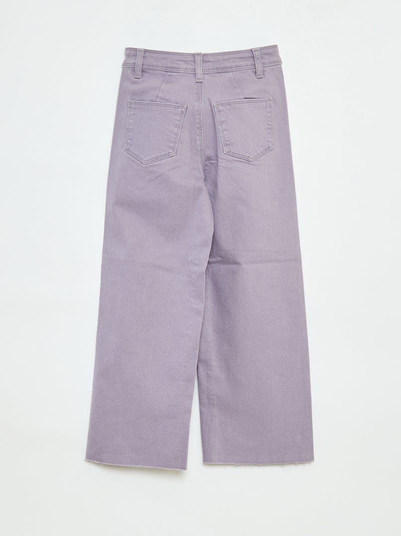 Pantalón ancho/wide leg Purpura - Kiabi