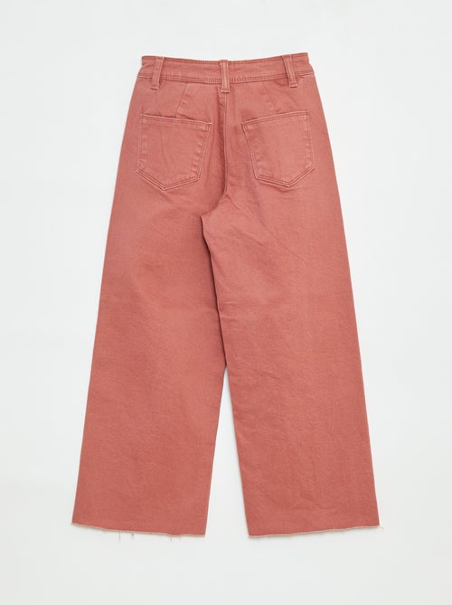Pantalón ancho/wide leg - Kiabi