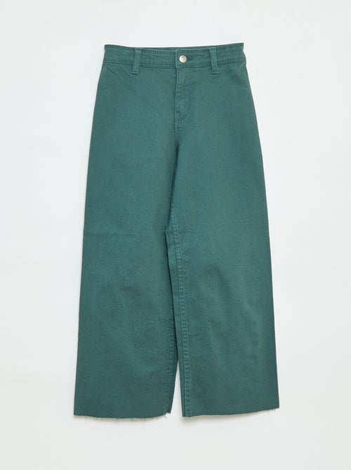 Pantalón ancho/wide leg - Kiabi