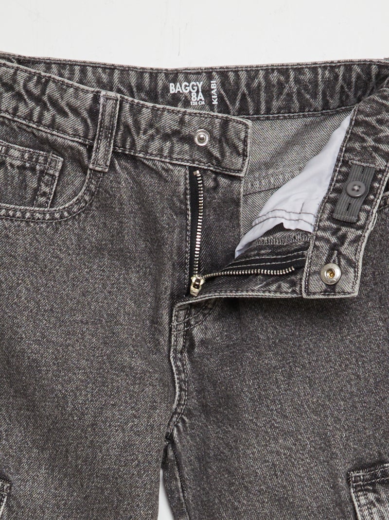 Pantalón baggy - Grafik Edition GRIS - Kiabi
