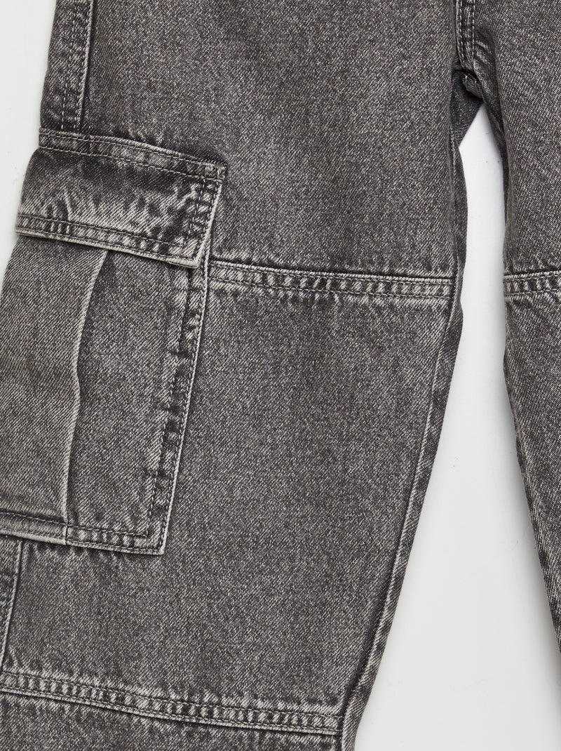 Pantalón baggy - Grafik Edition GRIS - Kiabi