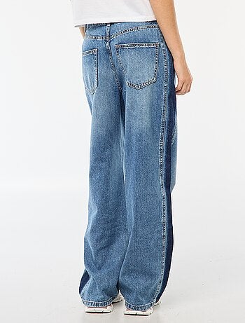 Pantalón baggy a contraste