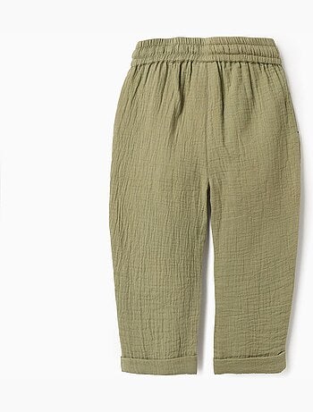 Pantalón baggy de bambula de algodón