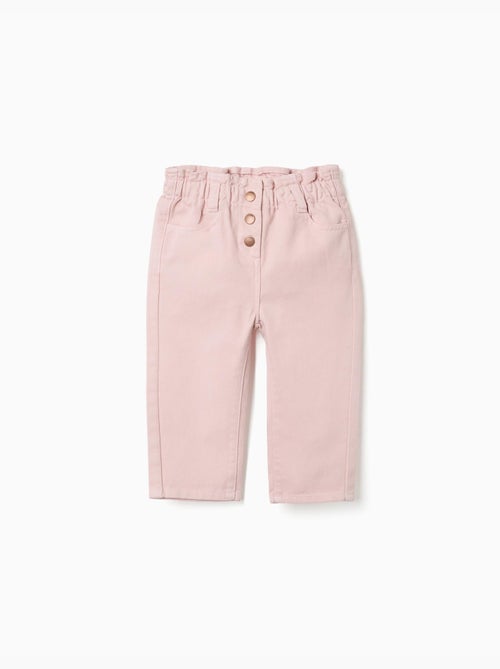 Pantalón baggy de sarga - Kiabi Pantalón baggy de sarga - Kiabi
