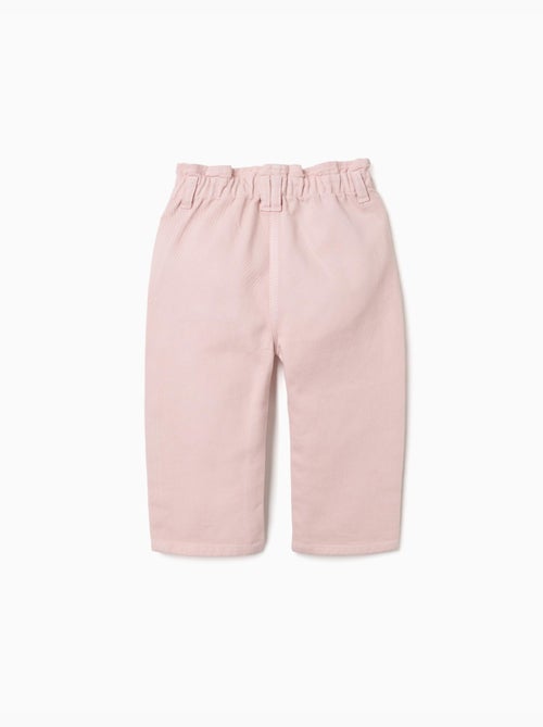 Pantalón baggy de sarga - Kiabi Pantalón baggy de sarga - Kiabi