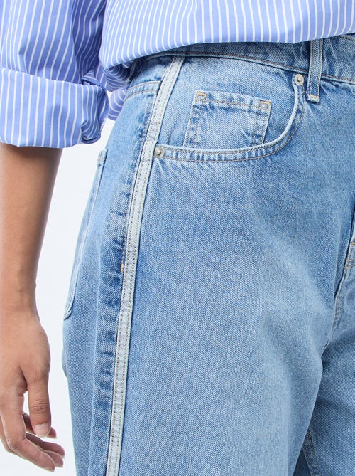 Pantalón baggy de tiro bajo - Kiabi