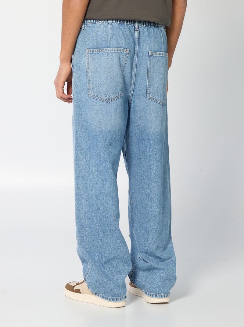 Pantalón Baggy fit vaquero Azul - Kiabi