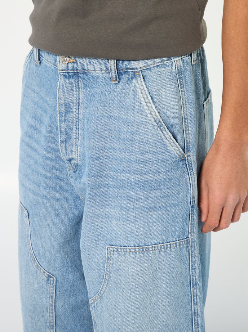 Pantalón Baggy fit vaquero Azul - Kiabi