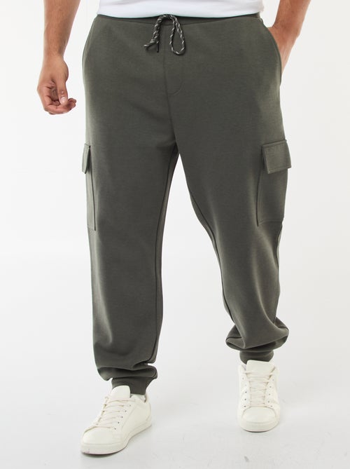 Pantalón bajo ajustado en algodón liso - Kiabi