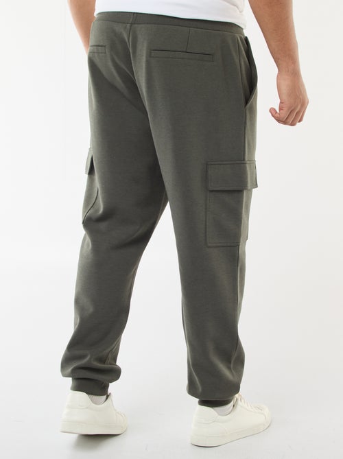 Pantalón bajo ajustado en algodón liso - Kiabi