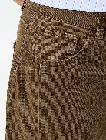 Pantalón balloon con bolsillo de solapa