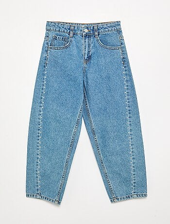 Pantalón barrel con tachuelas fantasía