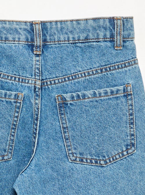 Pantalón barrel con tachuelas fantasía - Kiabi