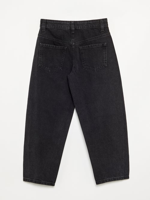 Pantalón barrel con tachuelas fantasía - Kiabi