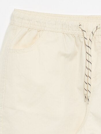 Pantalón barrel fit con cordones ajustables