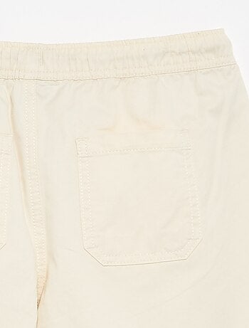 Pantalón barrel fit con cordones ajustables