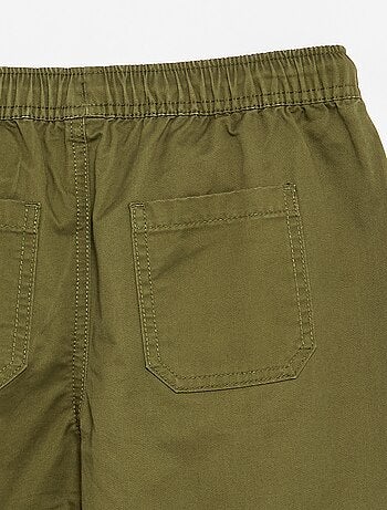 Pantalón barrel fit con cordones ajustables