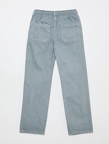 Pantalón bolsillos rectangulares - Corte + ajustado