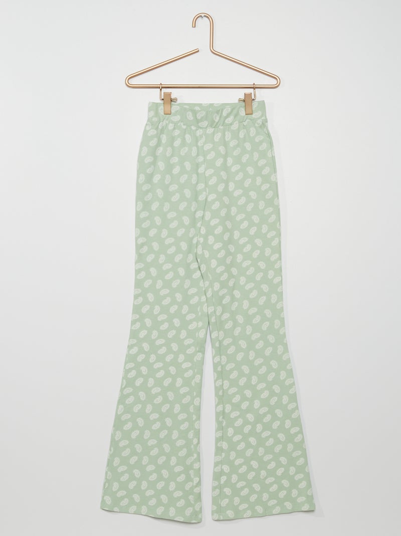 Pantalón bootcut VERDE - Kiabi