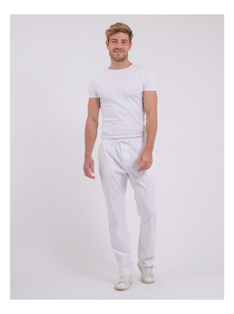 Pantalón CALVI Blanco - Kiabi