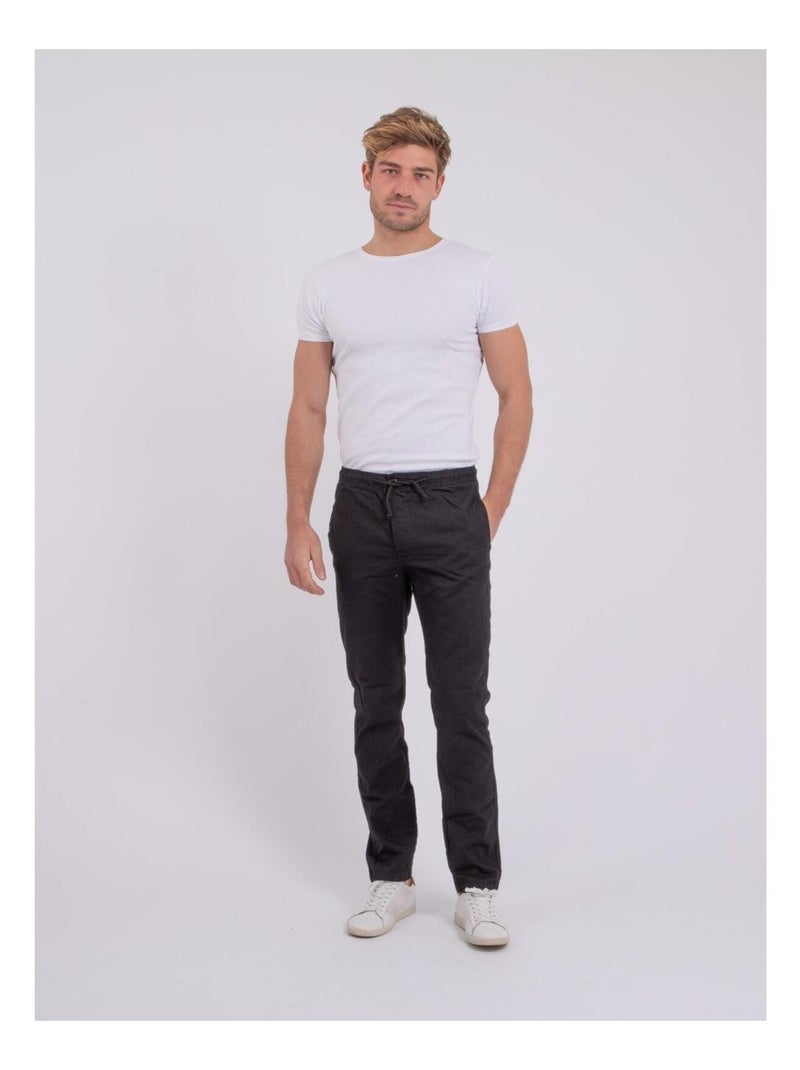 Pantalón CALVI Negro - Kiabi