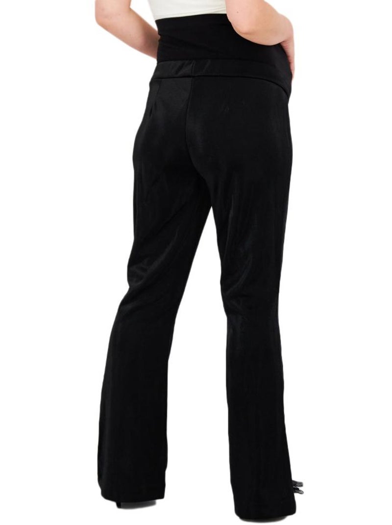 Pantalón Campana de Maternidad Vero Moda para Mujer Negro - Kiabi