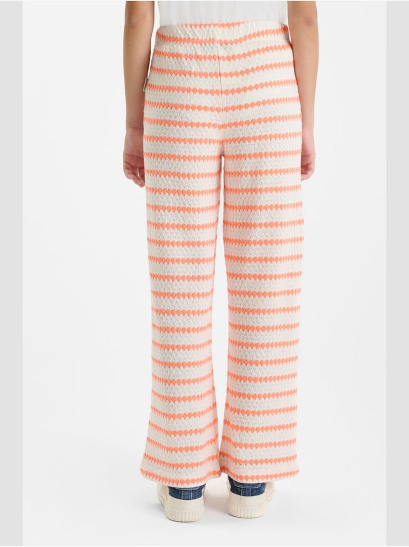Pantalón campana SALOMEGI Beige - Kiabi