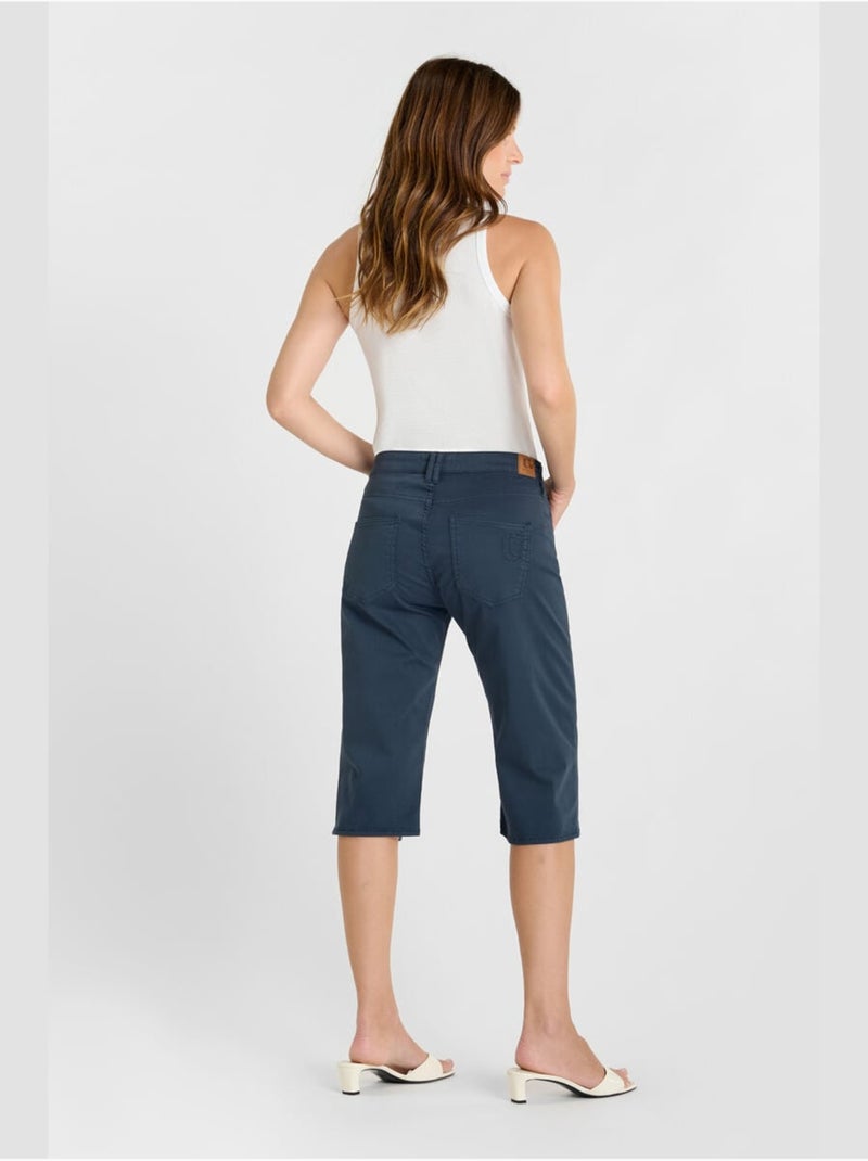 Pantalón capri capoera Azul - Kiabi