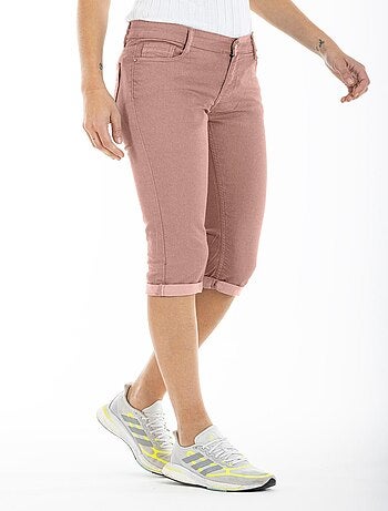 Pantalón capri de gabardina stretch POEMY 'Rica Lewis'