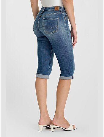 Pantalón capri en jeans PAULINA