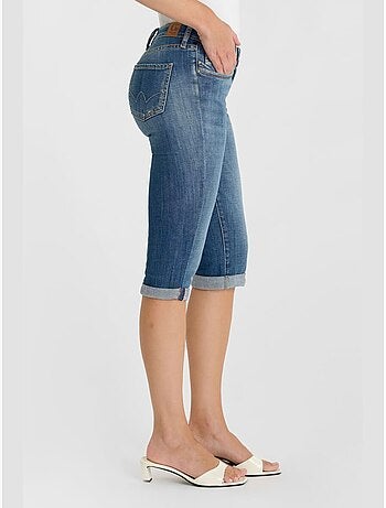 Pantalón capri en jeans PAULINA