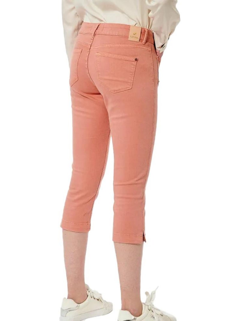Pantalón Capri para Mujer Kaporal 23 Rosa - Kiabi