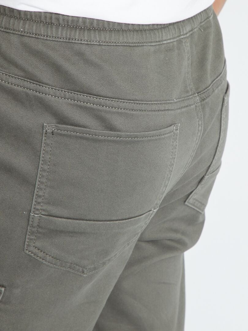 Pantalón cargo +1,90 m KAKI - Kiabi