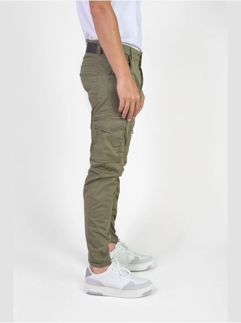 Pantalón cargo ALBAN Verde - Kiabi
