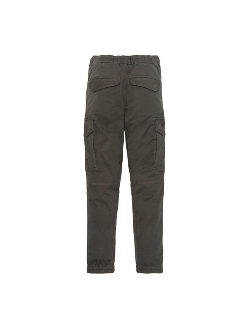 Pantalón cargo antracita para hombre Schott Combat - Kiabi
