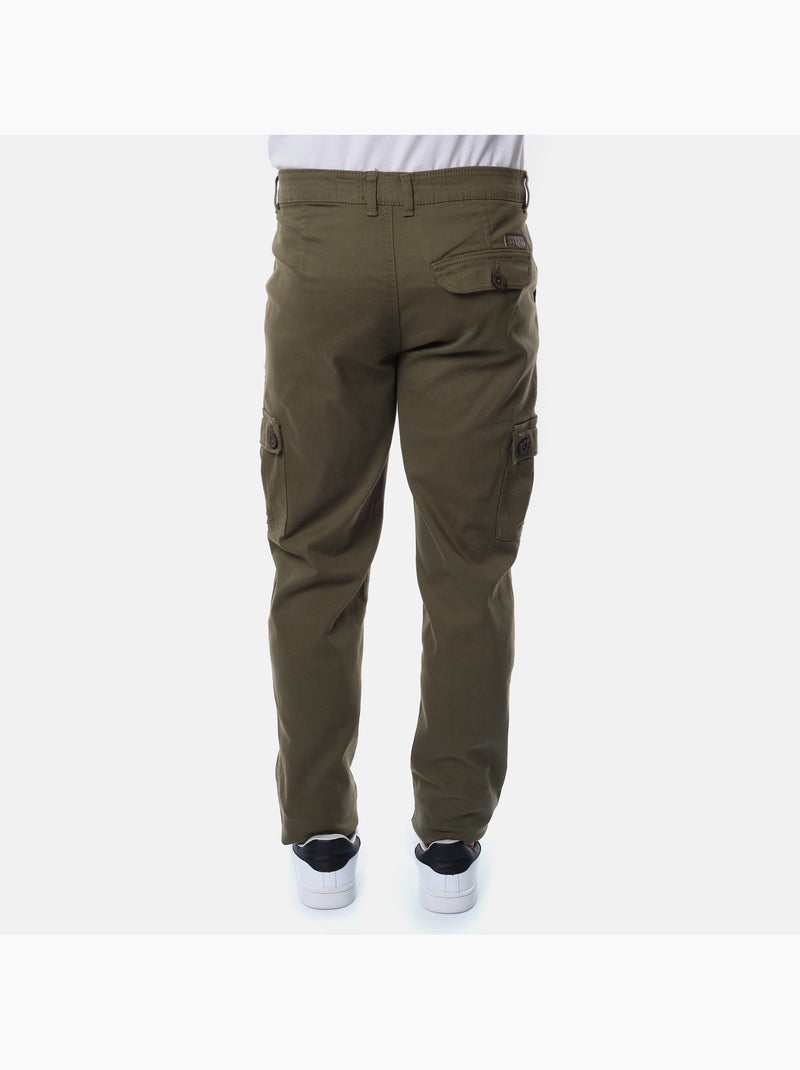 Pantalón cargo Caqui - Kiabi