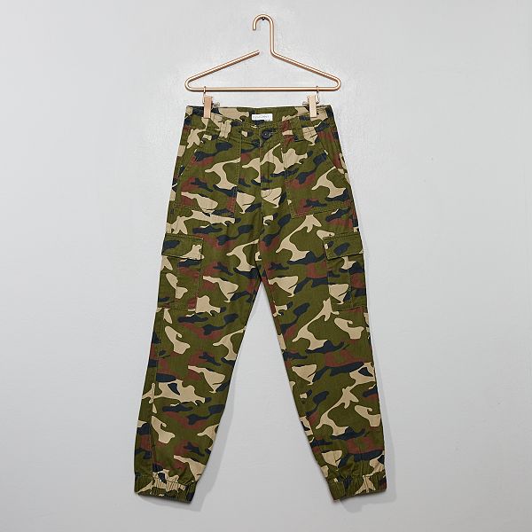 Pantalon Cargo De Camuflaje Joven Nina Kiabi 15 00