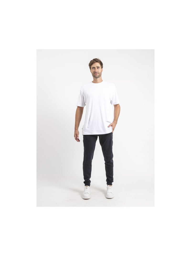 Pantalón cargo de felpa VERCOUT Azul marino - Kiabi