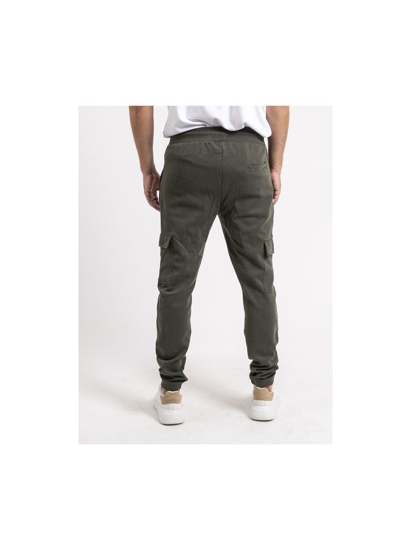 Pantalón cargo de felpa VIMALDO Caqui - Kiabi