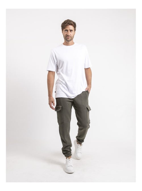 Pantalón cargo de felpa VITOF - Kiabi