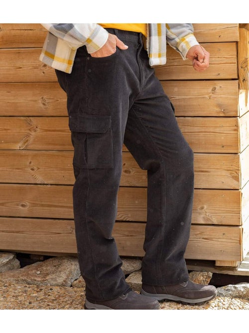 Pantalón cargo de pana - Kiabi Pantalón cargo de pana - Kiabi