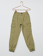 Pantalones Nina Verde Kiabi