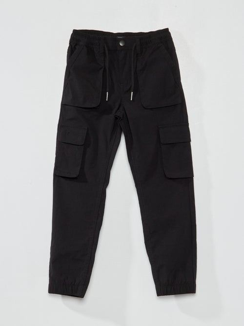 Pantalón cargo de tejido elástico - Kiabi