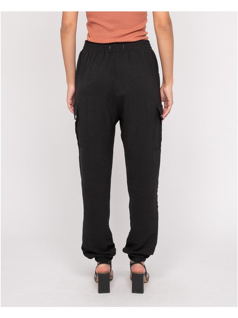 Pantalón cargo ETINOSA Negro - Kiabi