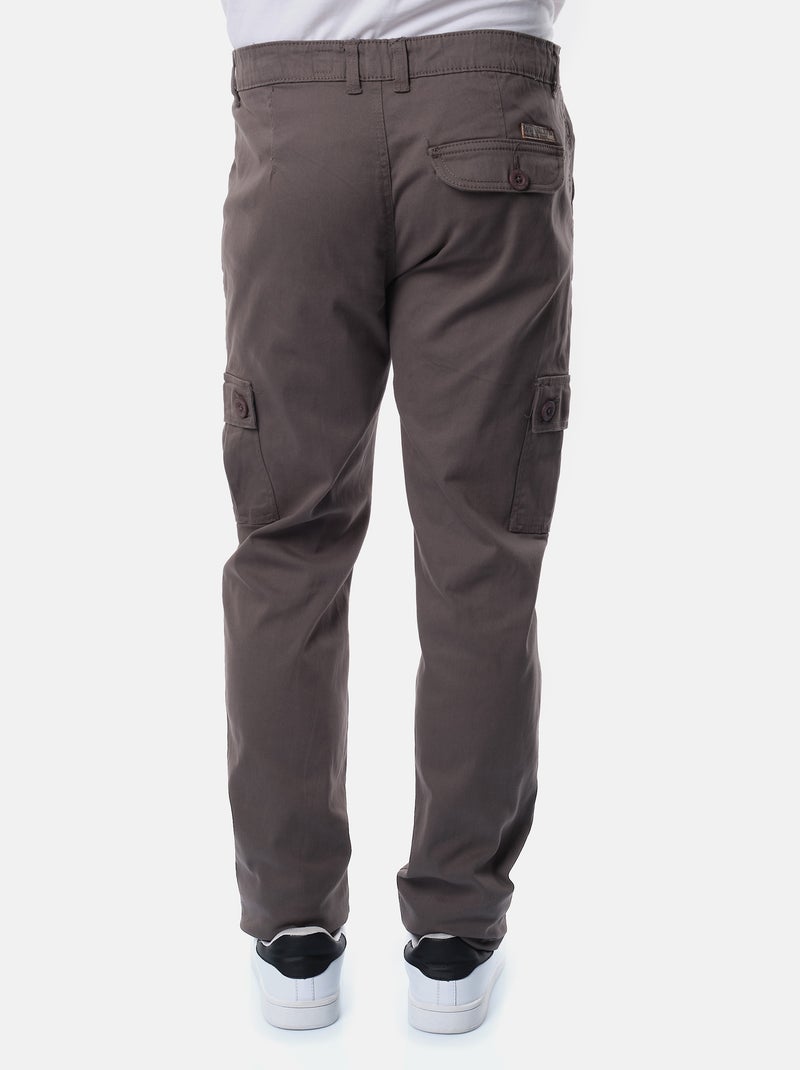Pantalón cargo Gris - Kiabi