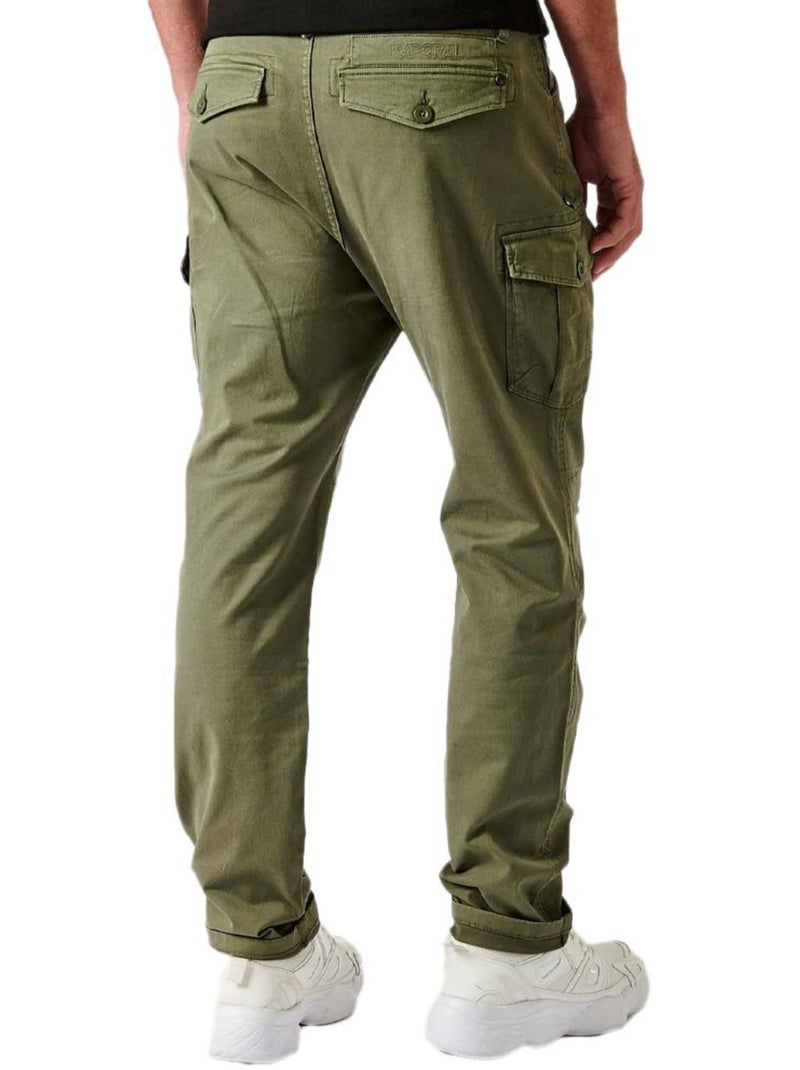 Pantalón Cargo Hombre Kaporal Verde caqui claro - Kiabi