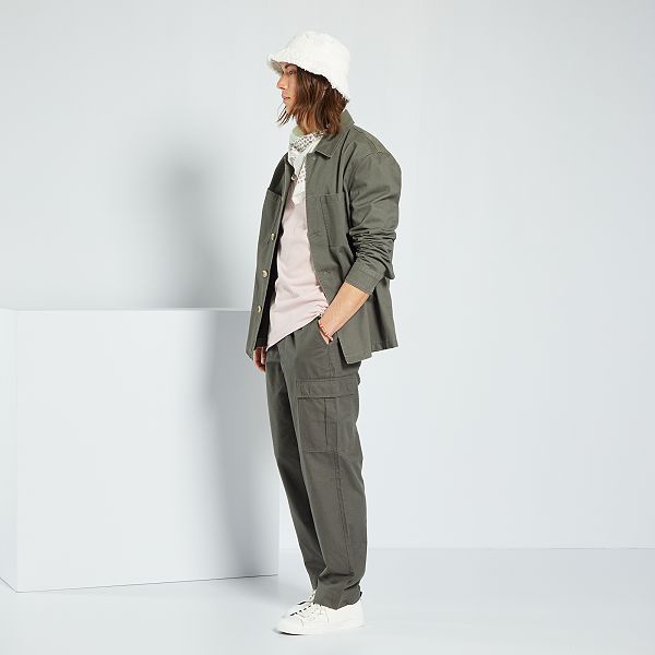 Pantalón cargo Hombre talla S-XXL - KAKI - Kiabi - 22,00€