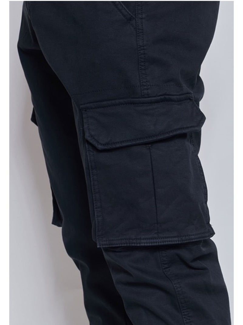 PANTALÓN CARGO Kebello Azul marino - Kiabi