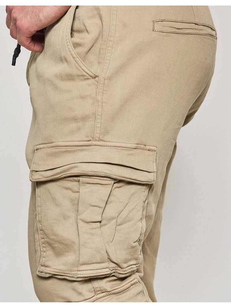 PANTALÓN CARGO Kebello Beige - Kiabi